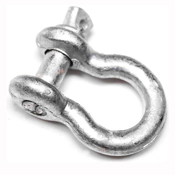 Galvanized Steel Anchor Shackle, 3/4-Ton Working Load 1 Galvanized Steel Anchor Shackle, 3/4-Ton Working Load