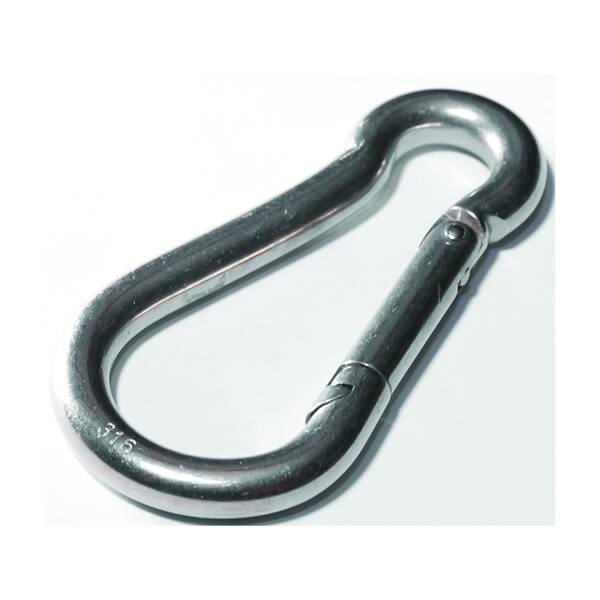 Stainless Steel Spring Snap, 280-Pound Working Load