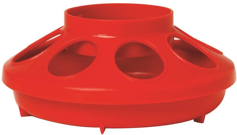 1-Quart 8-Opening Red Feeder Base