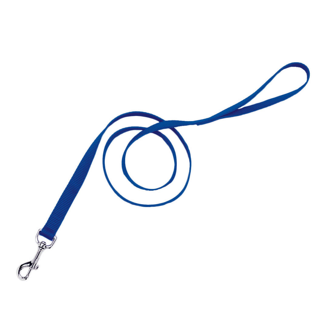 1-Inch X 6-Foot Blue Single Ply Dog Leash