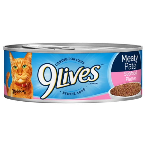 5-1/2-Ounce Meaty Pate Seafood Platter Cat Food 2 5-1/2-Ounce Meaty Pate Seafood Platter Cat Food