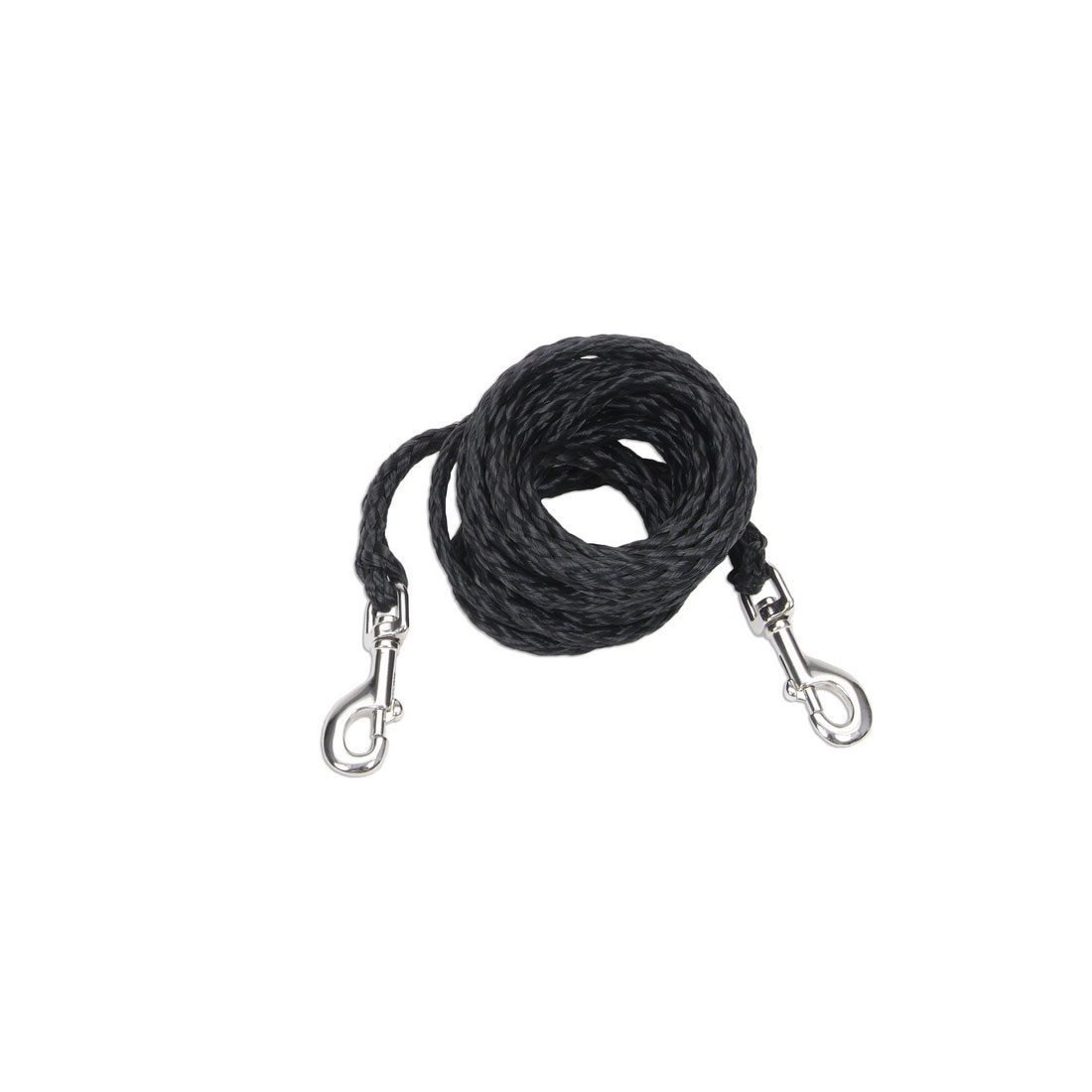 3/8-Inch X 15-Foot Black Poly Big Dog Tie Out