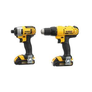 20-Volt Max Lithium Ion Drill Driver /Impact Driver Combo Kit (1.3 Ah)