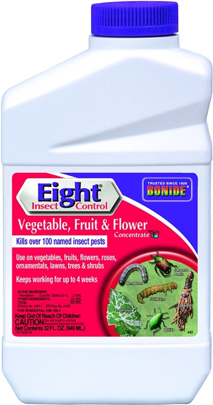 1-Quart Eight Vegetable Fruit And Flower Insect Control Concentrate