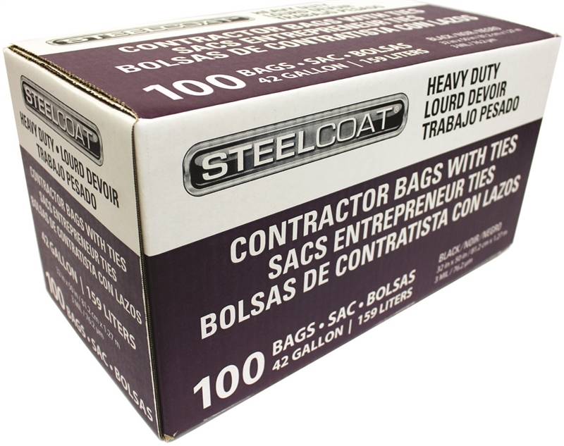42-Gallon Heavy Duty Trash Bags