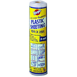 10 x 25-Foot Clear Plastic Waterproof Polyfilm