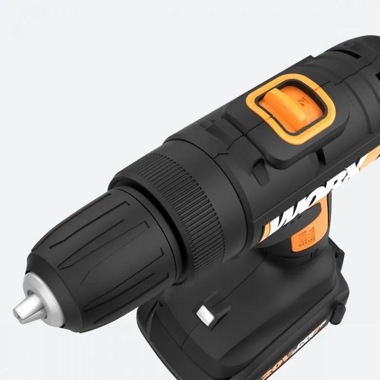 Worx 20-Volt Combo Drill Kit Tool Box, 55-Piece