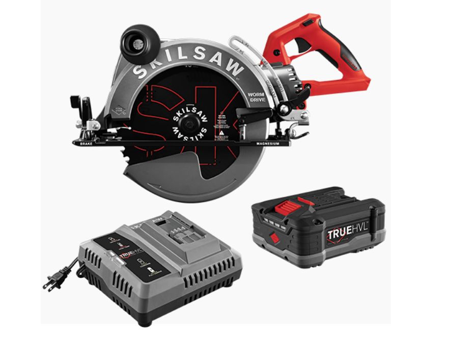10-1/4-Inch 48-Volt Cordless Worm Drive Skilsaw 2 10-1/4-Inch 48-Volt Cordless Worm Drive Skilsaw