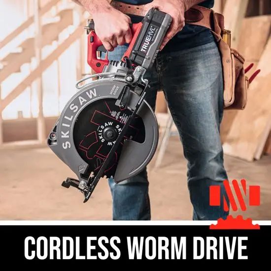 10-1/4-Inch 48-Volt Cordless Worm Drive Skilsaw 3 10-1/4-Inch 48-Volt Cordless Worm Drive Skilsaw