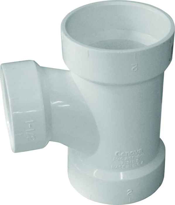 2-Inch x 2-Inch x 1-1/2-Inch PVC Sanitary Pipe Reducing Tee 1 2-Inch x 2-Inch x 1-1/2-Inch PVC Sanitary Pipe Reducing Tee