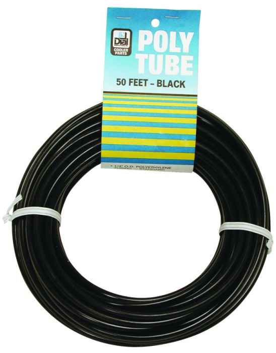1/4-Inch X 50-Foot Black Poly Tubing 1 1/4-Inch X 50-Foot Black Poly Tubing