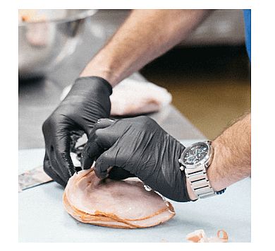 X3™ Large Black Powder-Free Nitrile Glove 100-Pack 4 X3™ Large Black Powder-Free Nitrile Glove 100-Pack