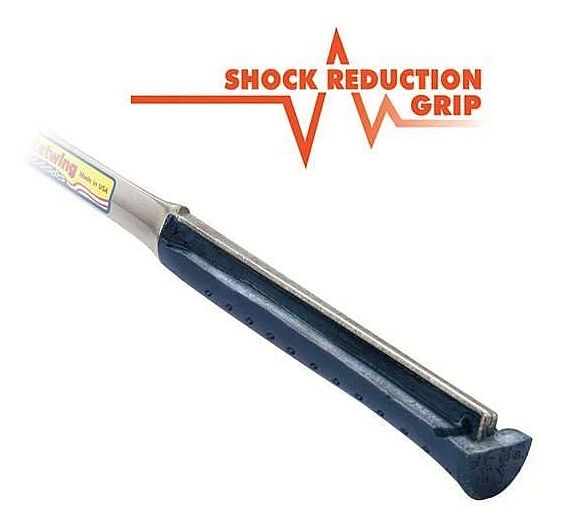 Carpenter's Hatchet With Steel Head And Blue Shock Reduction Grip®