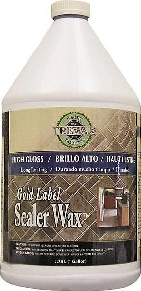 1-Gallon High Gloss Gold Label Sealer Wax