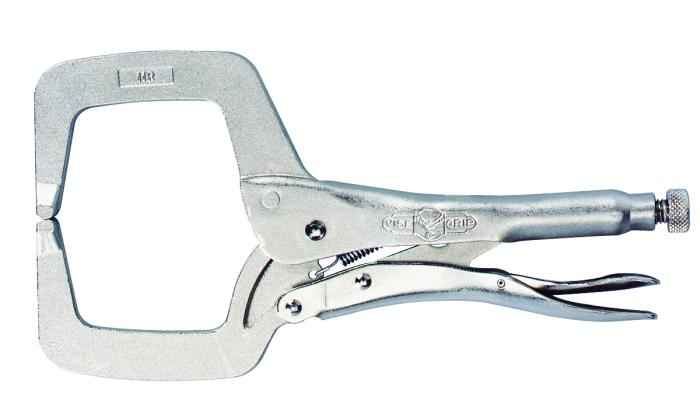11-Inch Steel Original Locking C-Clamp With Regular Tips
