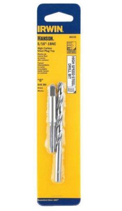 5/16-Inch - 18 Nc High Carbon Steel Tap And G High Carbon Steel Drill Bit Set