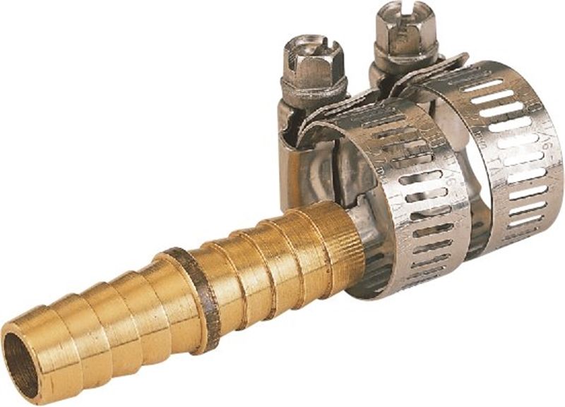 1/2-Inch Brass Hose Mender, Male