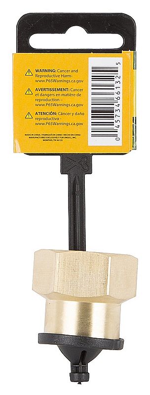 1/2 x 3/4-Inch, Fnpt X Fnh, Brass Double Connector 2 1/2 x 3/4-Inch, Fnpt X Fnh, Brass Double Connector