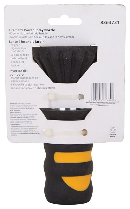 Fireman's Power Spray Nozzle