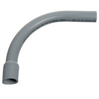 2-Inch Gray Schedule 40 Conduit Elbow 1 2-Inch Gray Schedule 40 Conduit Elbow