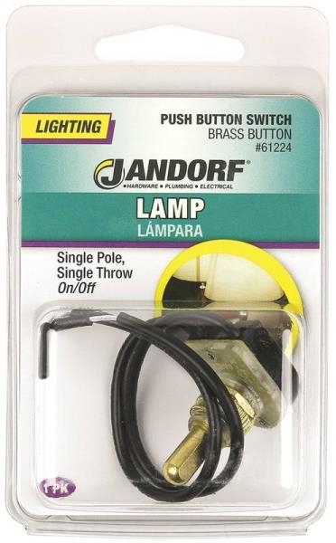 Brass Lamp Push Button Switch