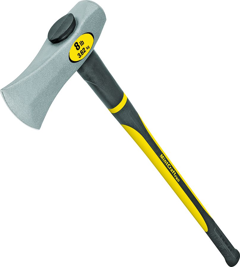 8-Pound Maul 36-Inch Fiberglass Handle 1 8-Pound Maul 36-Inch Fiberglass Handle