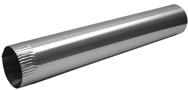 4 x 24-Inch Aluminum Vent Pipe 1 4 x 24-Inch Aluminum Vent Pipe