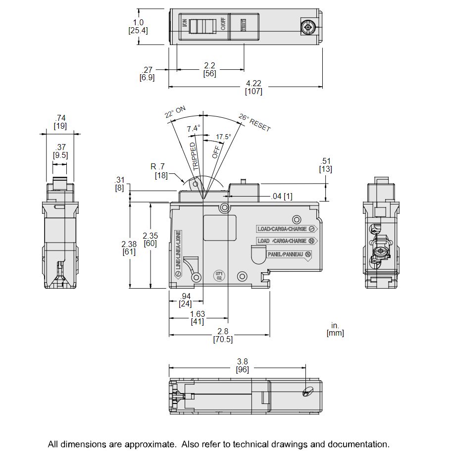 Homeline™ 20-Amp Single-Pole GFCI Circuit Breaker 2 Homeline™ 20-Amp Single-Pole GFCI Circuit Breaker