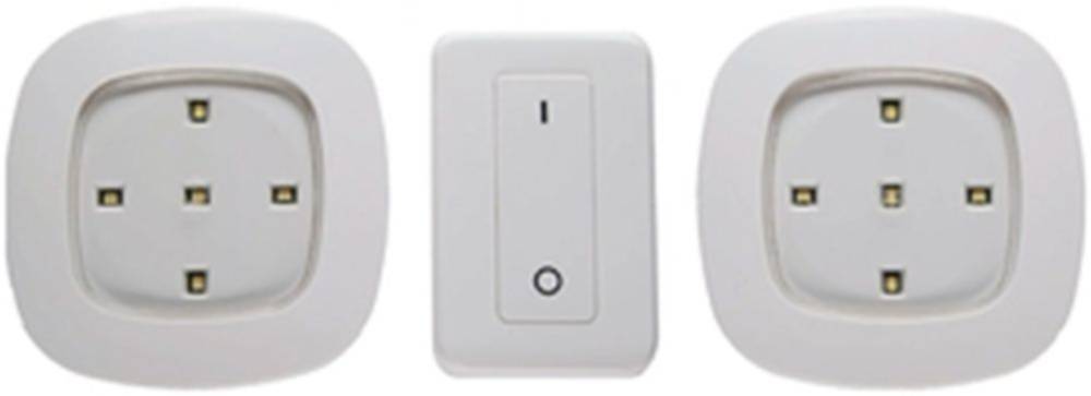 White Wireless Remote Control Lighting System 1 White Wireless Remote Control Lighting System