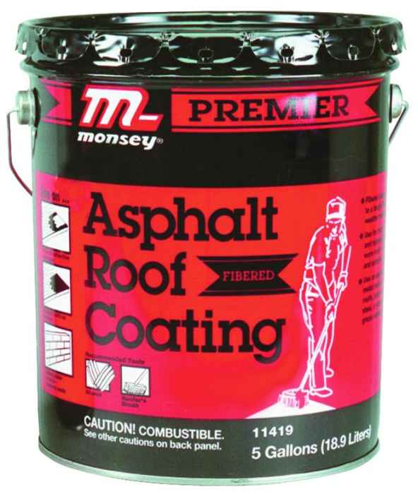 5 Gal Black Fiber Roof Coating 1 5 Gal Black Fiber Roof Coating