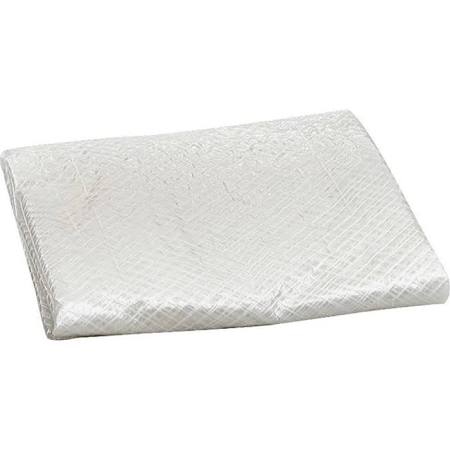 30-Inch Silver Fabric Air Conditioner Cover With Elastic Strap