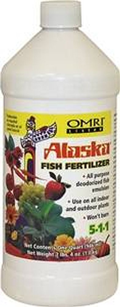 1-Quart Fish Fertilizer, For Use In Organic Gardening