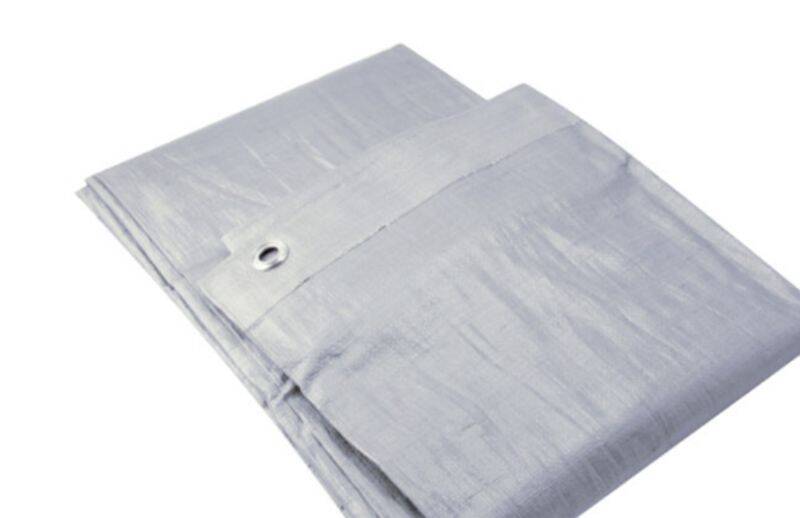 10 x 14-Foot Silver Heavy Grade Poly Tarp