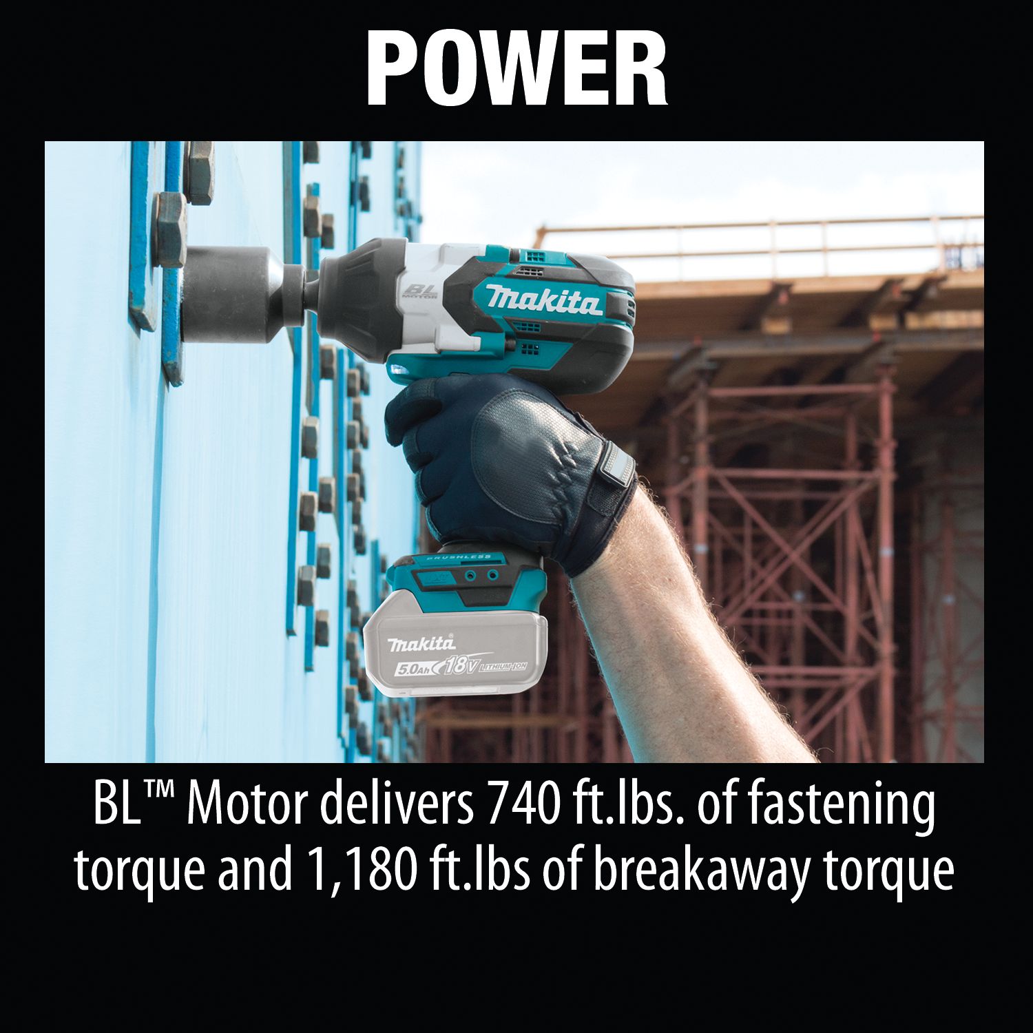 1/2-Inch, 18-Volt, Impact Wrench, Tool Only 2 1/2-Inch, 18-Volt, Impact Wrench, Tool Only