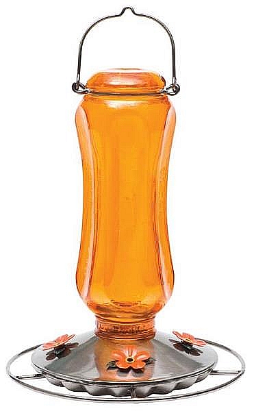 Carnival Glass Vintage Oriole Feeder