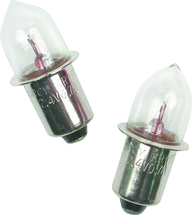 2.4-Volt 2d Krypton Flashlight Replacement Bulb, 2-Pack