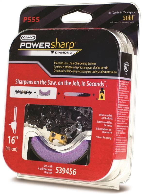 16-Inch PowerSharp Saw Chain And Sharpening Stone 1 16-Inch PowerSharp Saw Chain And Sharpening Stone