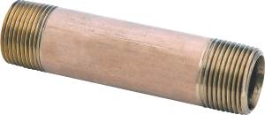 3/8 x 2-Inch Brass Pipe Nipple 1 3/8 x 2-Inch Brass Pipe Nipple