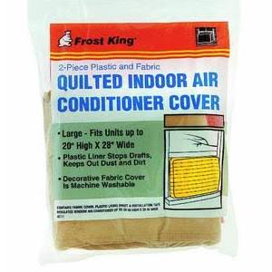 20 x 28-Inch Quilted Air Conditioner Cover