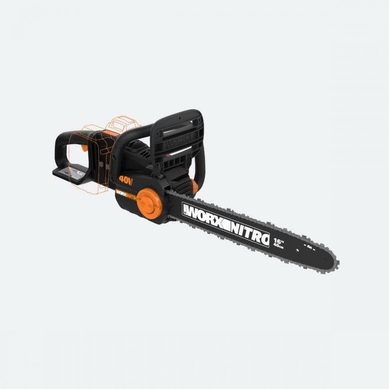 16-Inch 40v Cordless Chain Saw