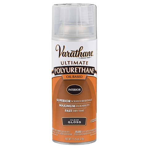 11.25-Ounce Gloss Clear Polyurethane Spray