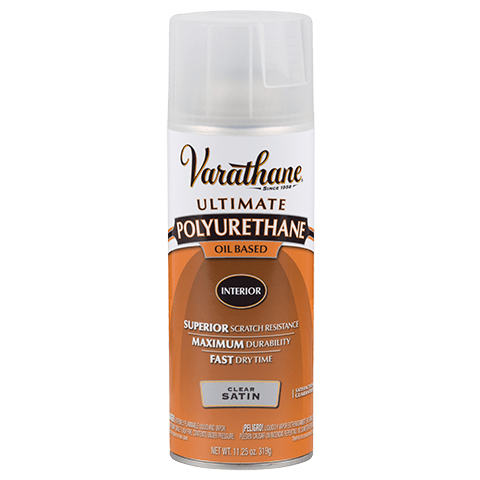 11.25-Ounce Clear Satin Polyurethane Spray