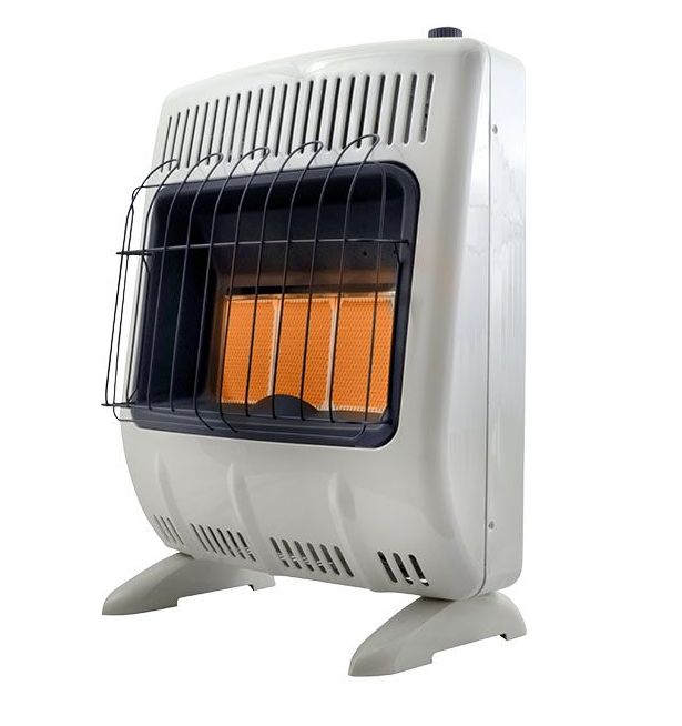18,000-Btu Vent Free Radiant Propane Heater