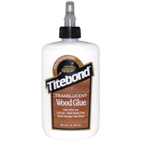 Wood Glue 8 oz Plastic Bottle
