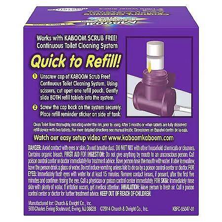 Scrub Free™! Toilet Cleaning System Refill 2-Pack 1 Scrub Free™! Toilet Cleaning System Refill 2-Pack