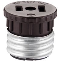 125-Volt Keyless Lamp Socket Adapter 1 125-Volt Keyless Lamp Socket Adapter