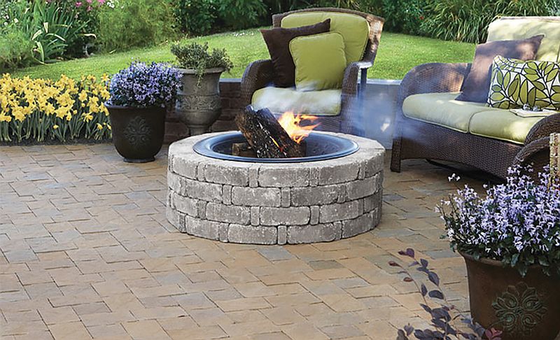 3-1/2 x 10-1/4 x 7-Inch Rumblestone Trap Granite Blend 2 3-1/2 x 10-1/4 x 7-Inch Rumblestone Trap Granite Blend
