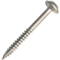 #7 x 1-1/4 In Washer Head Fine Thread Screw 500ct