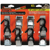 Tiedown 10-Foot CAM Buckle 300-Pound 4pk