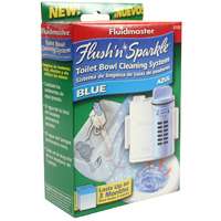 Flush 'n Sparkle™ Toilet Bowl Cleaning System, Blue